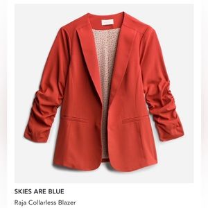 Raja Collarless Blazer - NEVER WORN!